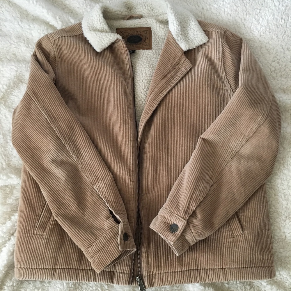 Rusty Maze Corduroy Women’s Jacket